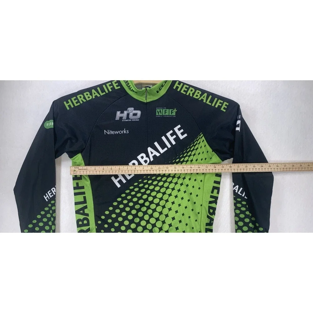 Team Herbalife Voler Cycling Shirt Cycle Jersey size L Camiseta Bike C13